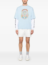 monogram drawstring shorts